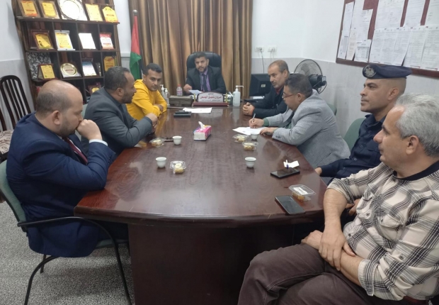 نيابة رفح الجزئية تُجري زيارة لمستشفى أبو يوسف النجار