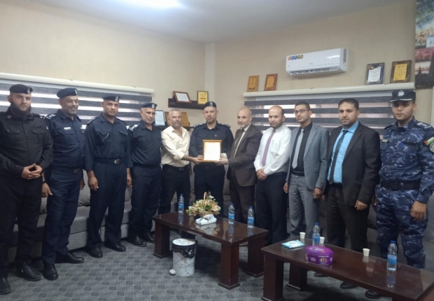 نيابة الوسطي الجزئية تستقبل وفداً من الإدارة العامة للمباحث العامة بالمحافظة الوسطى