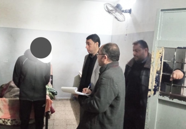 التفتيش القضائي يجري جولة تفتيشية علي نظارات مراكز شرطة المحافظة الوسطى