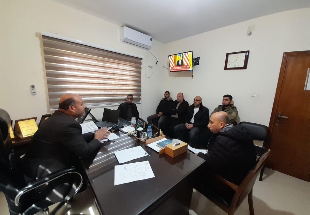 رئيس نيابة المؤسسات ومكافحة الفساد وجرائم الأموال يجتمع مع مدير المباحث الرقمية