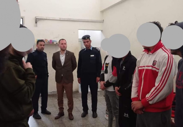 نيابة خانيونس الجزئية تُجري زيارة تفتيشية لمراكز شرطة محافظة خانيونس