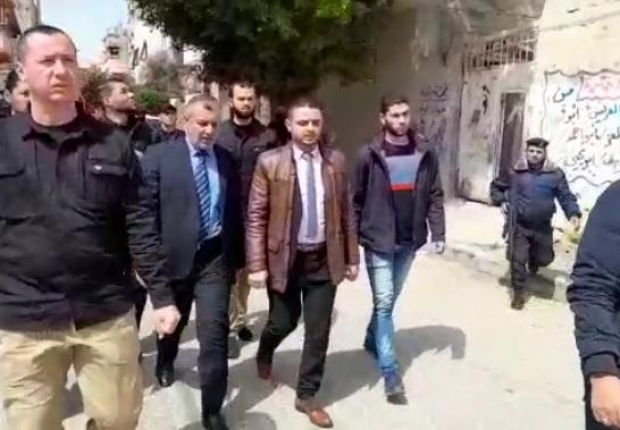 النائب العام يُشرِف على إعادة تمثيل مسرح جريمة مقتل المواطن (محمد جهاد وادي)