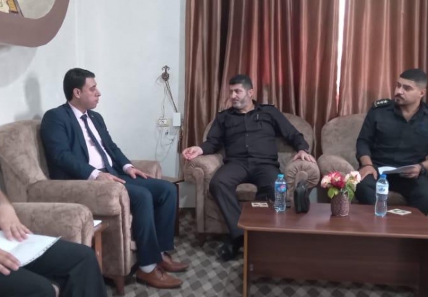التفتيش القضائي في النيابة العامة تُجري زيارة لمركز إصلاح وتأهيل شمال غزة