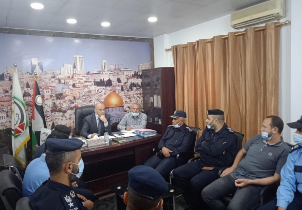 مدير نيابة الوسطي  يستقبل مدير شرطة المحافظة ويؤكدان علي تعزيز التعاون الاجرائي وتجويد الخدمات العدلية
