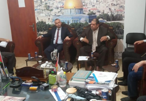 جولة تفقدية لللتفتيش القضائي لنيابة خانيونس ورفح