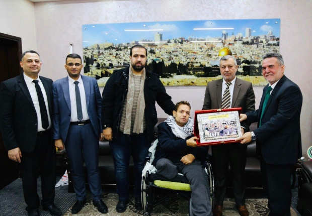 النائب العام يستقبل وفد رئاسة جامعة فلسطين 
