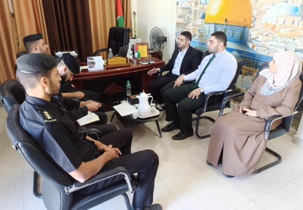 نيابة غزة الجزئية الأولي تعقد اجتماعاً مع إدارة مركز إصلاح وتأهيل طيبة المركزي بمحافظة غزة