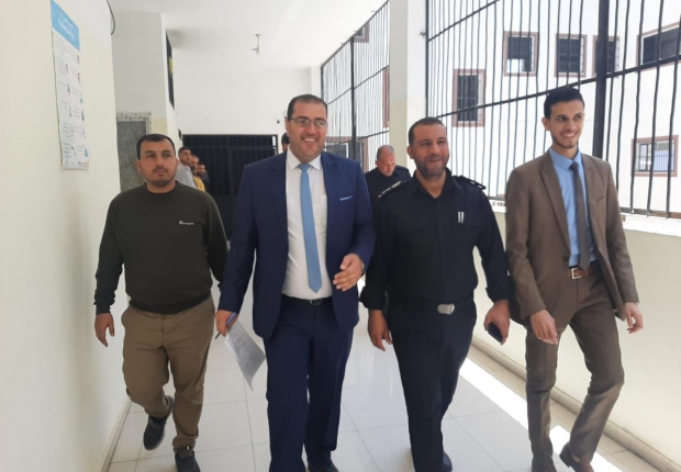  نيابة المؤسسات وجرائم الأموال تُجري جولة تفقدية على مركز إصلاح وتأهيل طيبة المركزي بمحافظة غزة