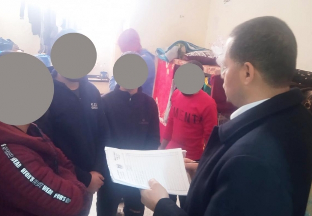 نيابة خانيونس الكلية تُجري جولة على مركز التأهيل والإصلاح 
