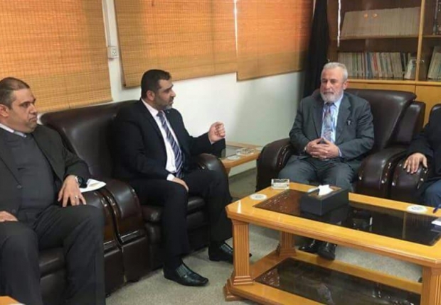 النائب العام يناقش مع رئيس المجلس الاعلى للقضاء سبل تعزيز التعاون و التكامل بين ركني السلطة القضائي