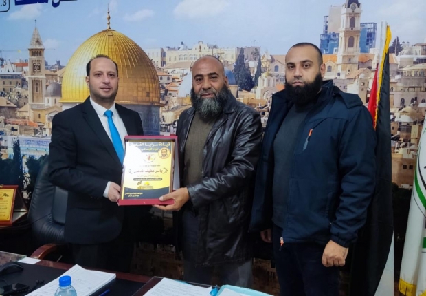 نيابة الوسطى الجزئية تستقبل وحدة التنسيق لسرايا القدس