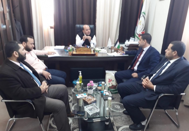 نيابَتَا الاستئناف والنقض وخانيونس الكلية تعقدان لقاءاً مشتركاً