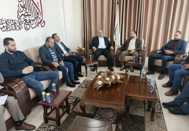 نيابة غزة الكلية تعقد اجتماعاً مع الدائرة القانونية لمكافحة المخدرات لتعزيز التعاون المشترك