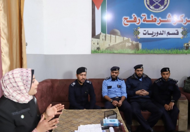 نيابة رفح الجزئية تعقد دورة تدريبية لمأموري الضبط القضائي بمحافظة رفح