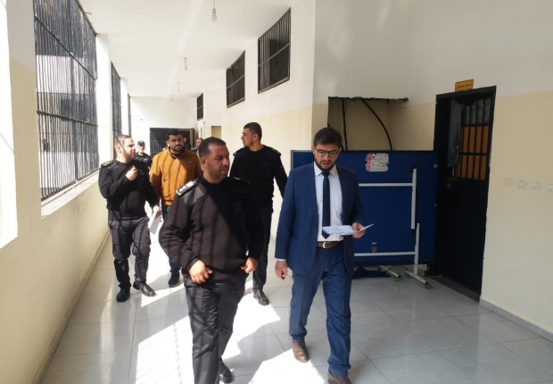  نيابة المؤسسات تُجري جولة تفقدية على مركز إصلاح وتأهيل طيبة المركزي بمحافظة غزة