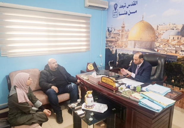 نيابة الوسطى الجزئية تستقبل دائرة الطب الوقائي