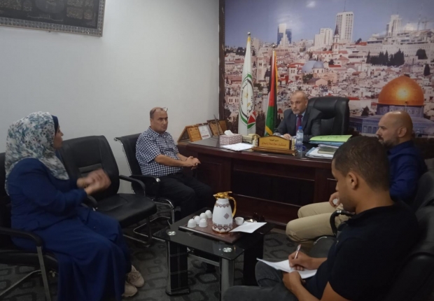 مدير نيابة الوسطى يستقبل مدير الأحوال المدنية لتيسير خدمات المواطنين