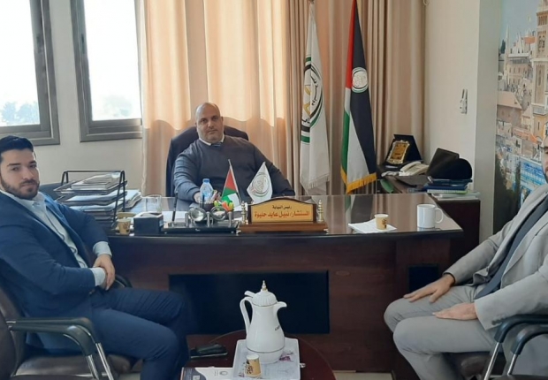 رئيس نيابة غزة الكلية يعقد اجتماعاً مع أعضاء النيابة المترافعين