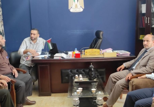 نيابة خان يونس الكلية تجتمع مع نيابة رفح الكلية