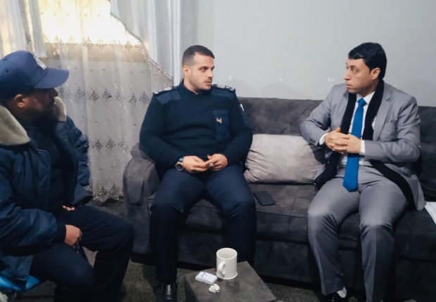  التفتيش القضائي يجري جولة تفتيشية على مرور محافظتَي غزة والوسطى