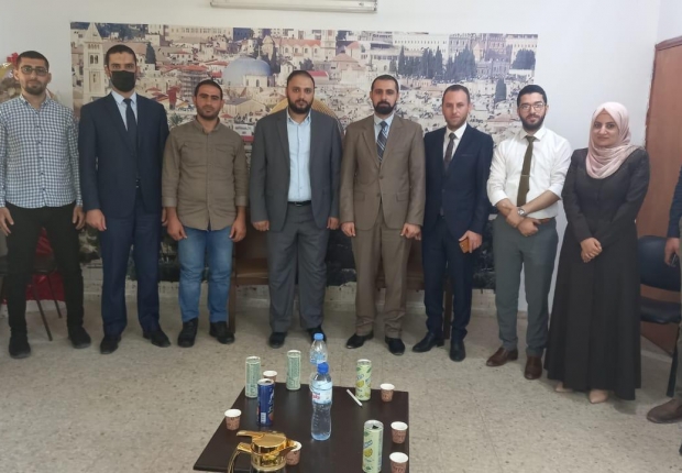 نيابة الشمال الجزئية تجتمع بقسم المصادر الفنية في المباحث العامة 