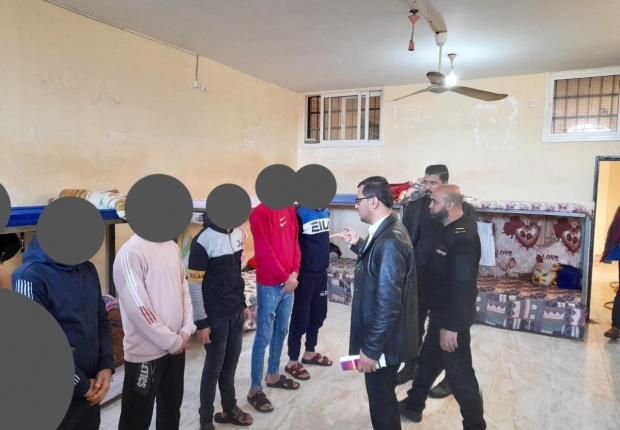 نيابة الوسطى الكلية تُجري جولة تفتيشية على مركز تأهيل وإصلاح الوسطى
