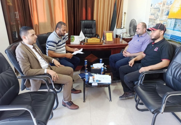 مدير نيابة غزة الأولى ومدير مباحث المرور يؤكدان التشدد في قضايا سرقة المركبات