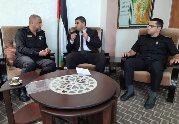 وكيل نيابة الوسطى الكلية يجري زيارة لمركز إصلاح وتأهيل الوسطى