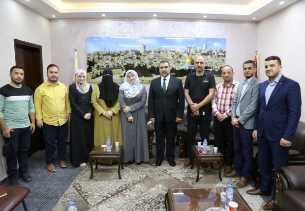 النائب العام يستقبل وفداً من كتلة الصحفي الفلسطيني، ويؤكد على أهمية الإعلام، ودوره الوطني في تأسيس مجتمع متماسك
