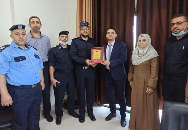 مدير نيابة غزة الاولي يؤكد ان  الاستقرار المجتمعي وتحقيق الامن، الهدف الاسمي لمنظومة العدالة الجنائية*