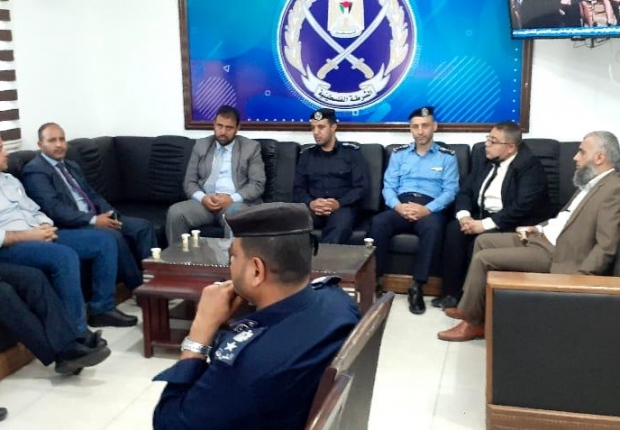 رئيس نيابة رفح الكلية  ومدير شرطة المحافظة يؤكدان على تعزيز التعاون الاجرائي لتحقيق  العدالة الناجزة