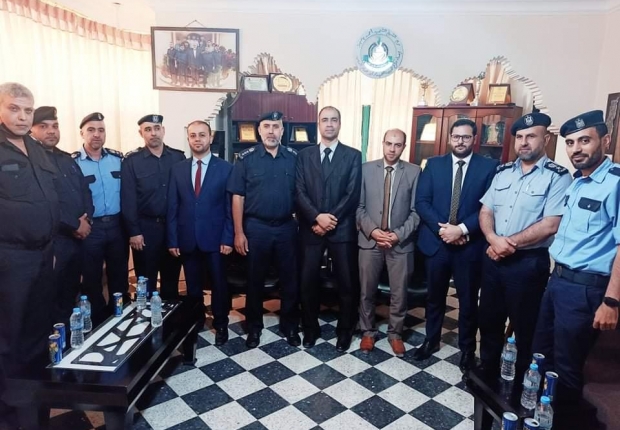 مدير نيابة غزة الثانية ومدير شرطة المحافظة يؤكدان على تعزيز التعاون الإجرائي لترسيخ  العدالة وتحقيق الأمن والاستقرار المجتمعي