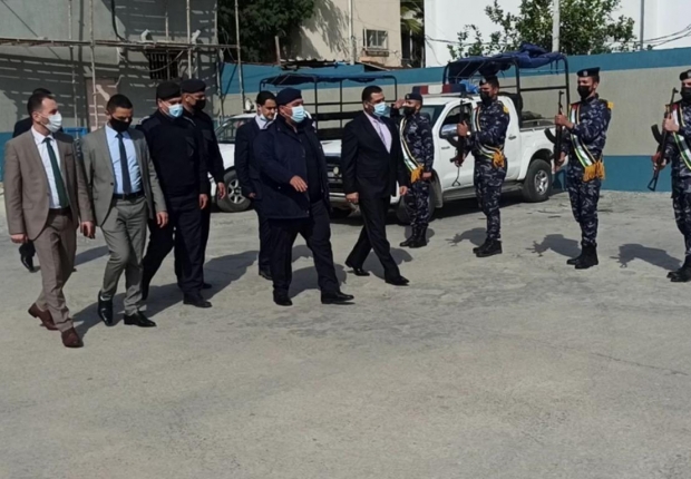 خلال زيارته لشرطة معسكر جباليا...النائب العام: نهدف من الزيارات التفقدية للمراكز الشرطية تعزيز تضافر الجهود في بسط الأمن وتحقيق العدالة وإرساء سيادة القانون