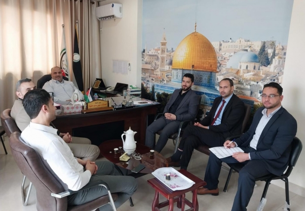 رئيس نيابة غزة الكلية يعقد اجتماعه الشهري لأعضاء النيابة