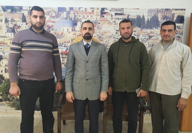نيابة الشمال الجزئية تعقد اجتماعاً مع شرطة المحافظة لبحث سبل التعاون المشت