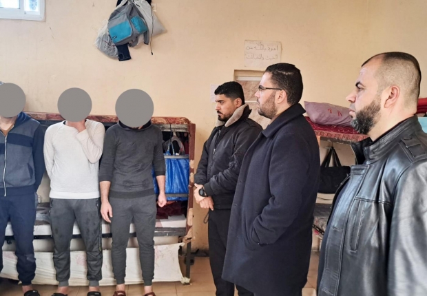 نيابة الشمال الكلية تُجري جولة على مركز التأهيل والإصلاح (سجن أبو عبيدة)