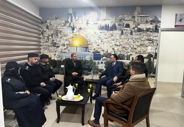 نيابة غزة الجزئية الثالثة تستقبل وفداً من إدارة الشرطة المجتمعية وديوان المظالم