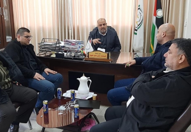نيابة غزة الكلية تستقبل وفداً من التنسيق المركزي لسرايا القدس
