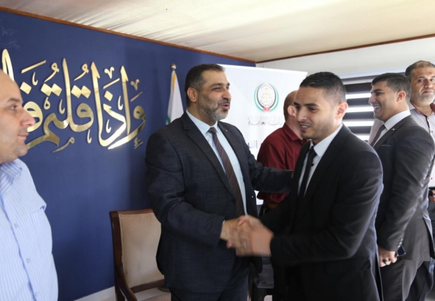 لقاء معايدة النائب العام مع أسرة النيابة العامة