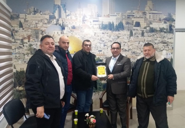 نيابة غزة الجزئية الثالثة تستقبل وفداً من التنسيق المركزي لسرايا القدس