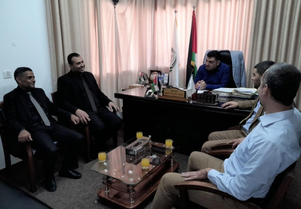 نيابة الوسطى الكلية تُجري زيارة للمكتب الفني بالنيابة العامة