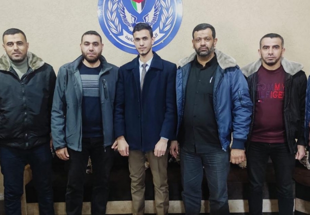 نيابة الوسطى الجزئية وقيادة المباحث العامة والإلكترونية يبحثون استمرارية التعاون المشترك
