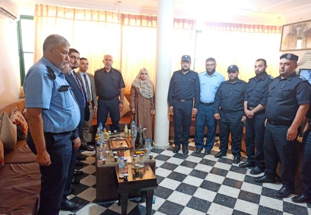 مدير نيابة غزة الأولي ومدير شرطة المحافظة يؤكدان على تعزيز التعاون الاجرائي لترسيخ  العدالة وتحقيق الأمن والاستقرار المجتمعي