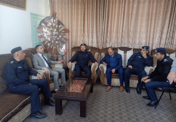 نيابة غزة الجزئية الأولى تُجري زيارة تعاونية لمركز شرطة الشجاعية