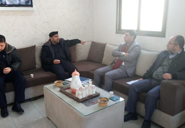  التفتيش القضائي يباشر جولاته  التفتيشية على مراكز شرطة محافظة غزة