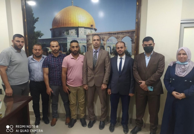 نيابة غزة الجزئية الثانية تعقد لقاءاً تعاونياً مع مكافحة المخدرات في محافظة غزة