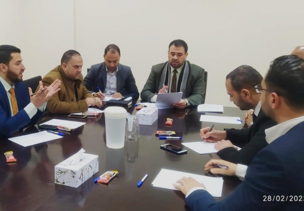 نيابة غزة الكلية تُجري زيارة لمحكمة بداية غزة
