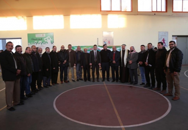 نيابة غزة الجزئية الأولى تلتقي وجهاء وأعيان حي الشجاعية ضمن برنامج 