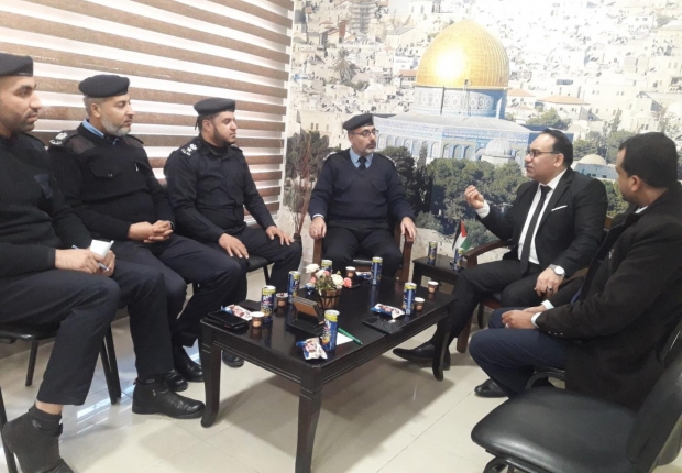 نيابة غزة الجزئية الثالثة تستقبل وفداً من إدارة شرطة المرور والحوادث