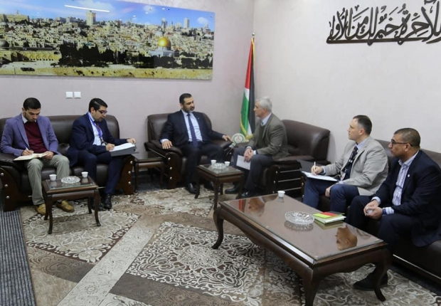 النائب العام يستقبل رئيس اللجنة الدولية للصليب الأحمر